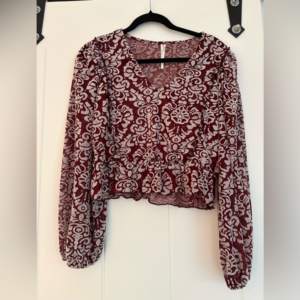 Anthropologie sheer top